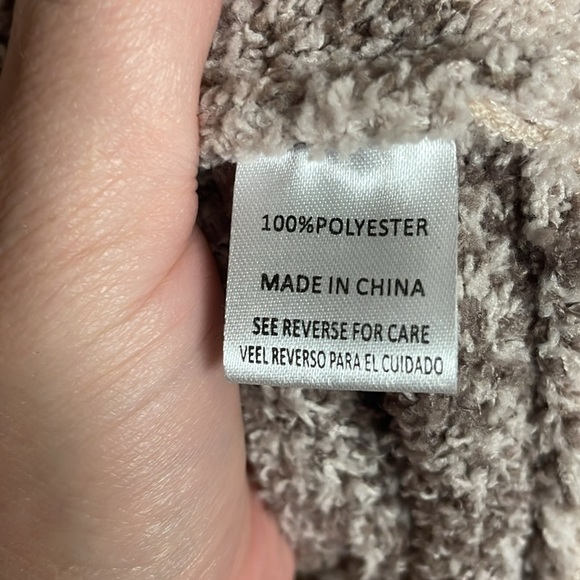 Sweet Lovely by Jen size M/L Leopard Print Open Front Cocoon Cardigan Sweater - Picture 6 of 8